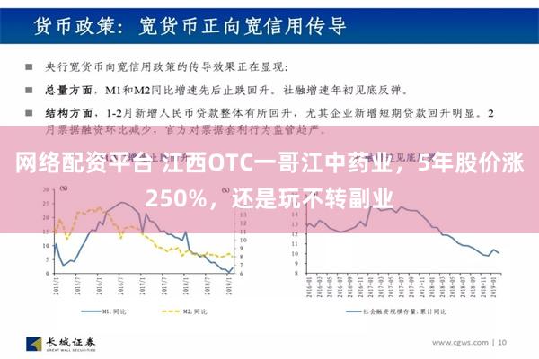 网络配资平台 江西OTC一哥江中药业，5年股价涨250%，还是玩不转副业